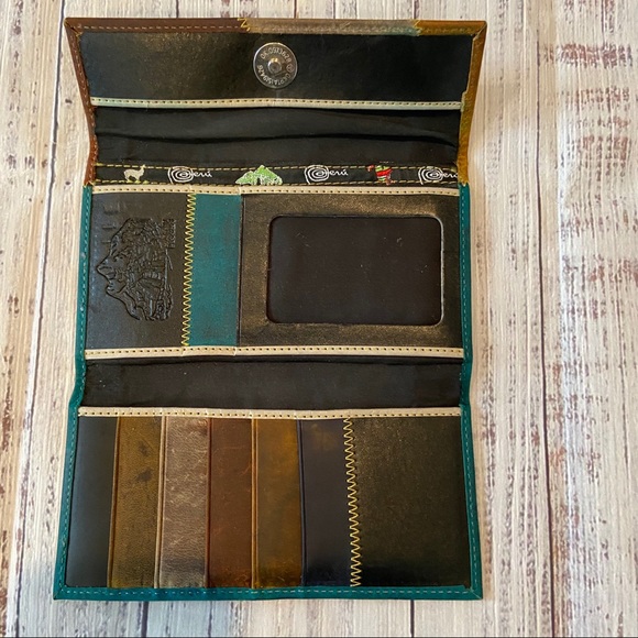 Peru Leather Trifold Wallet. Great Used Condition. - Picture 7 of 16